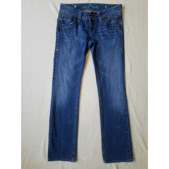 Sang Real Denim - SANG REAL by Miss Me King Louis II Jeans Blue S 30